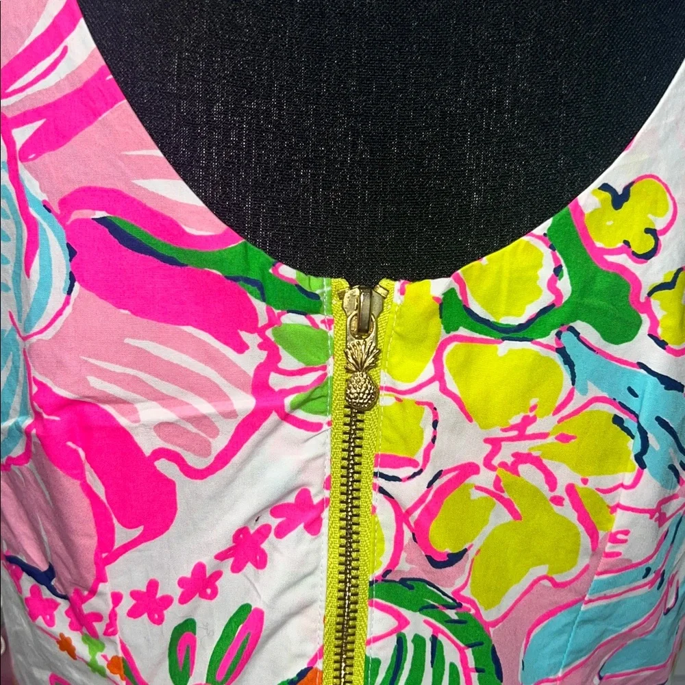 NWT Lilly Pulitzer Target 20th Anniversary Nosey Posie Sleeveless Dress Lace 🩷 - Picture 7 of 12